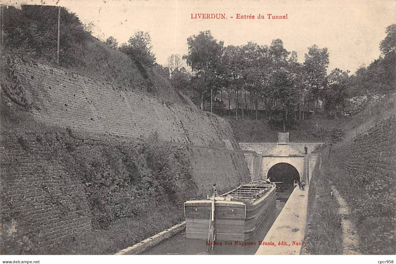 54 - LIVERDUN - SAN38834 - Entrée Du Tunnel - Liverdun