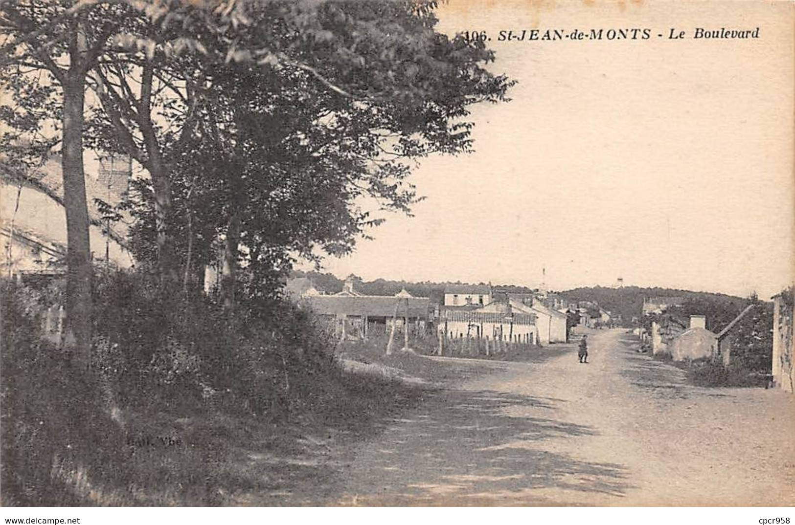 85.AM19143.Saint Jean De Monts.N°106.Le Boulevard - Saint Jean De Monts