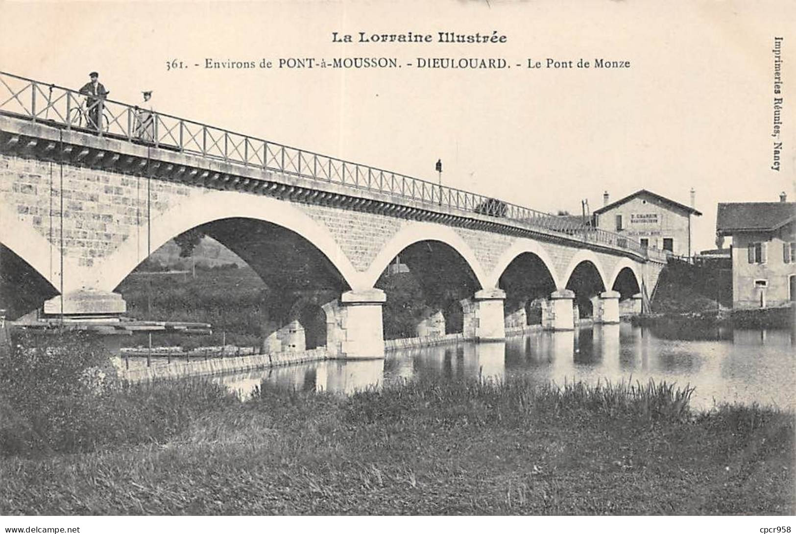 54 - DIEULOUARD - SAN38856 - Environs De Pont à Mousson - Le Pont De Monze - Dieulouard