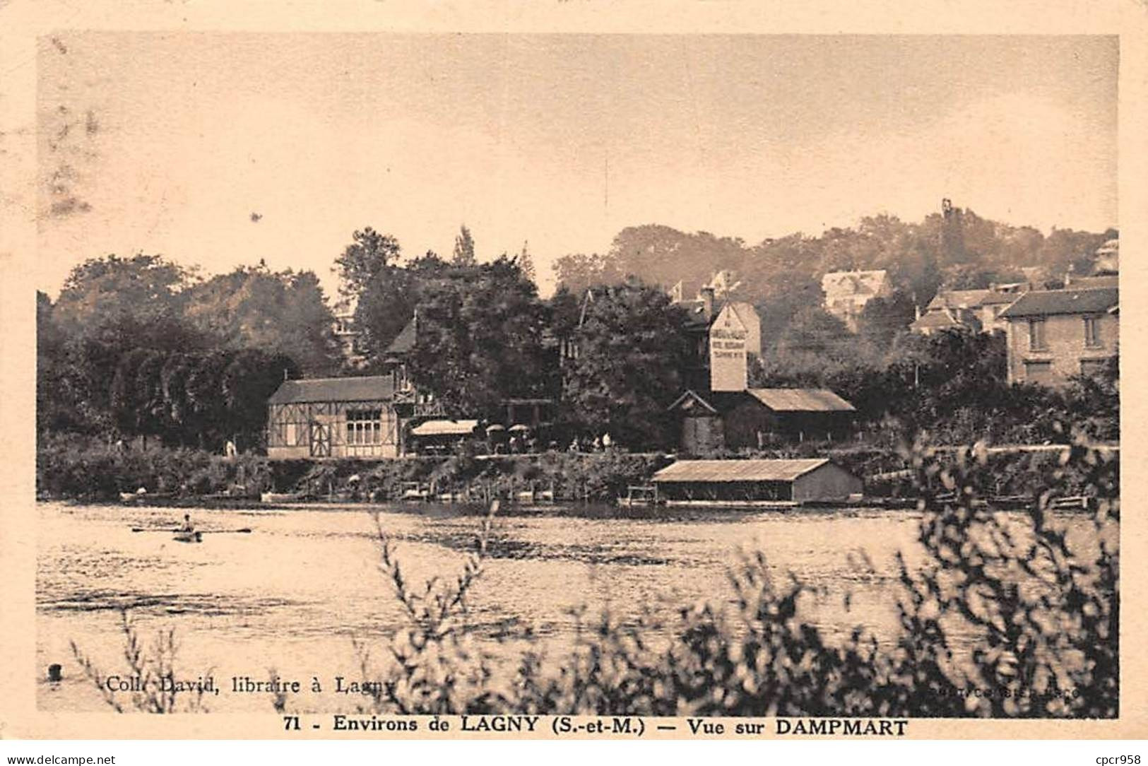 77.AM19095.Environ De Lagny.N°71.Vue Sur Dampmart - Lagny Sur Marne