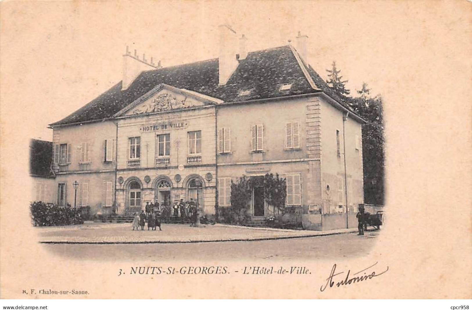 21 - NUITS SAINT GEORGES - SAN38212 - Hôtel De Ville - Nuits Saint Georges