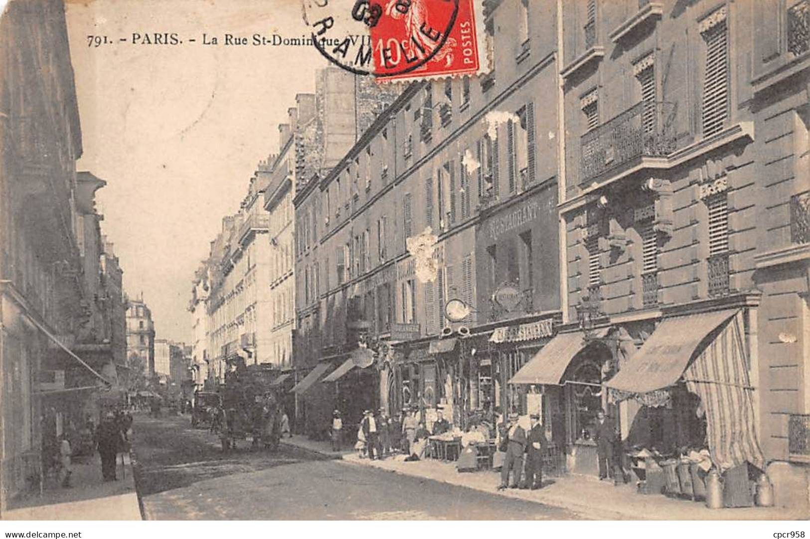 75007 - PARIS - SAN44015 - La Rue St Dominique - En L'état - Paris (07)