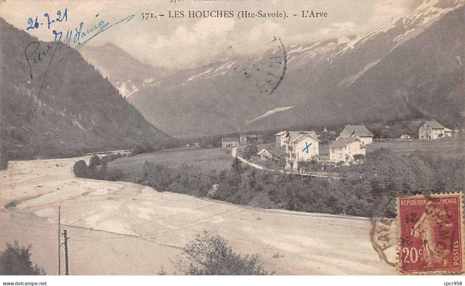 74 - LES HOUCHES - SAN43985 - L'Arve - Les Houches