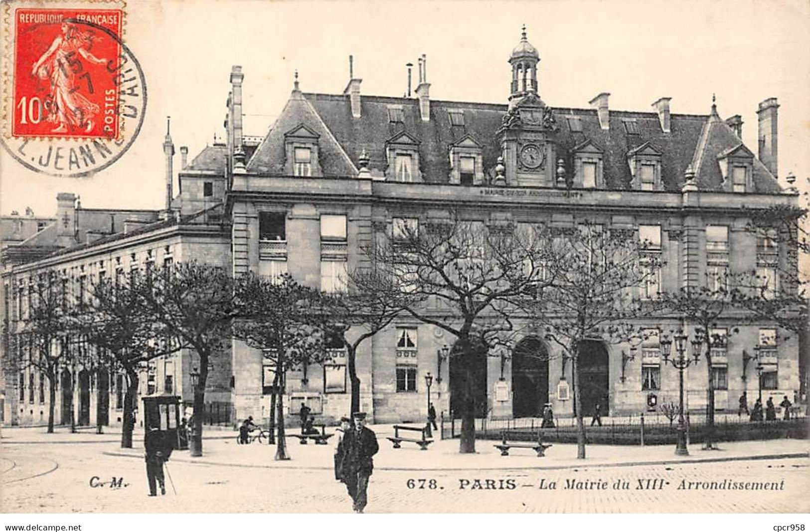 75013 - PARIS - SAN44028 - La Mairie Du XIIIe Arrondissement - District 13