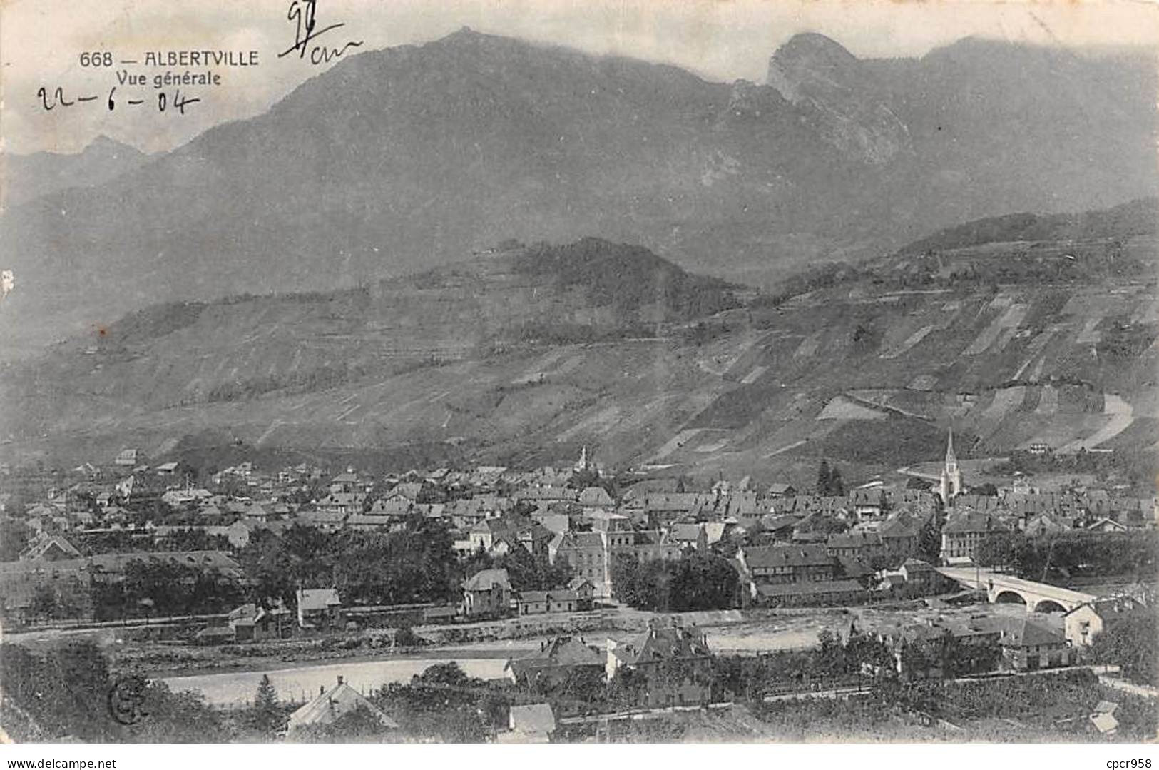 73 - ALBERTVILLE - SAN43965 - Vue Générale - Albertville