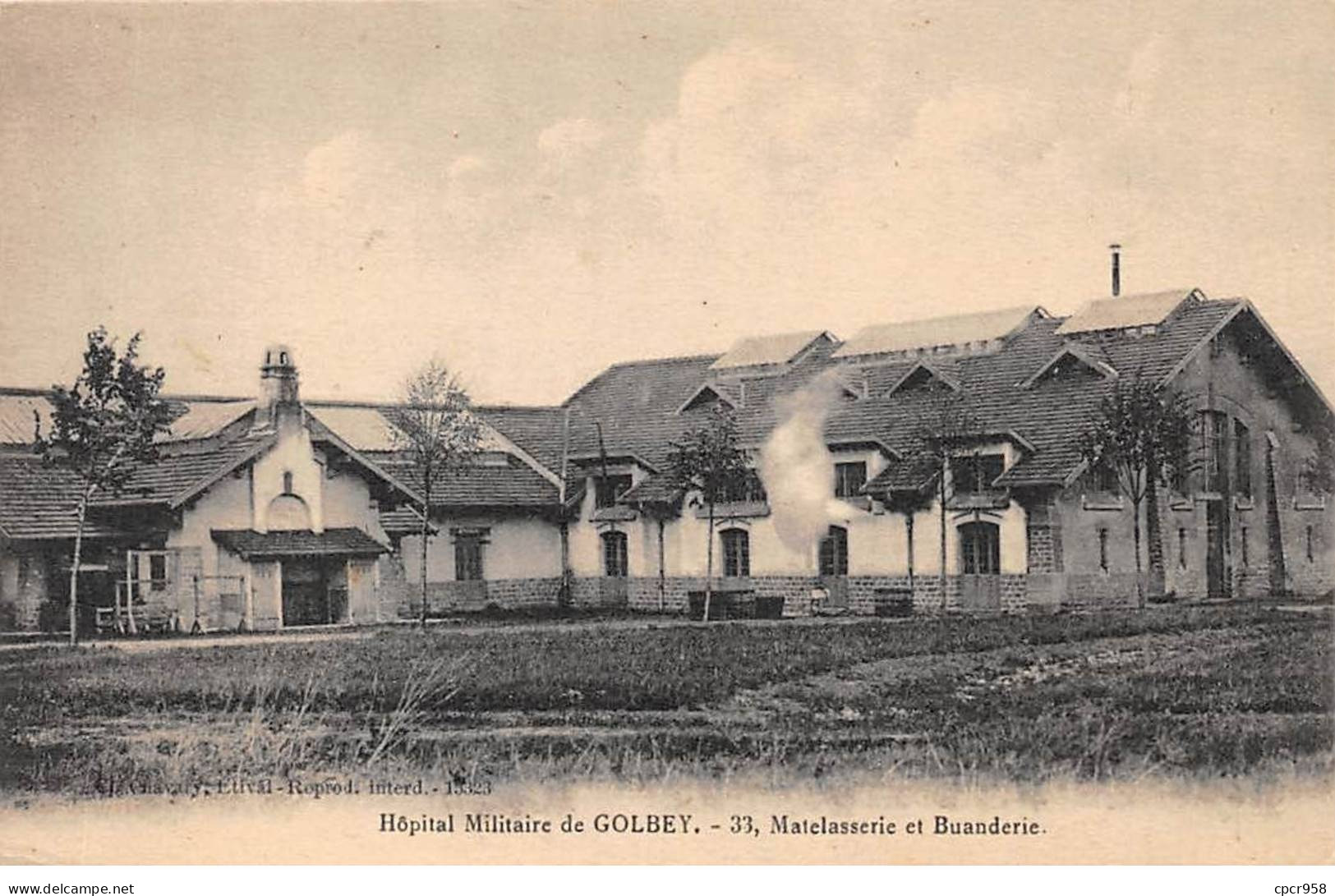 88 - GOLBEY - SAN44234 - Hôpital Militaire - Matelasserie Et Buanderie - Golbey