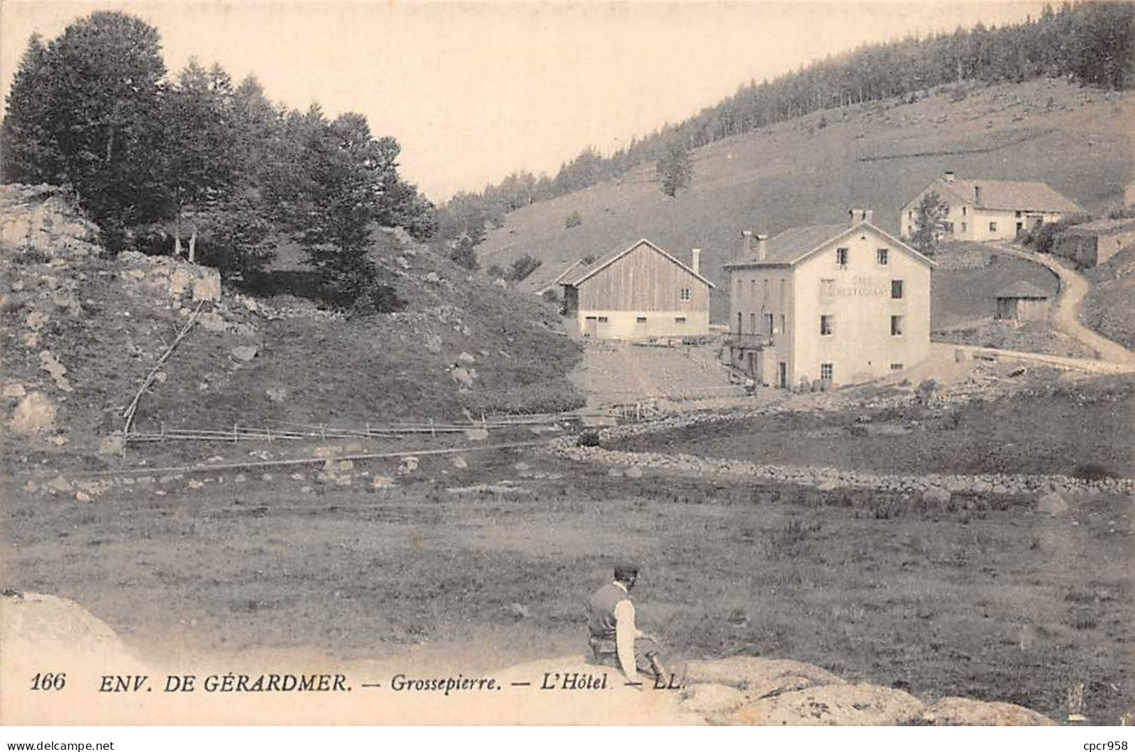 88 - GERARDMER - SAN44231 - Les Environs - Grossepierre - L'Hôtel - Gerardmer