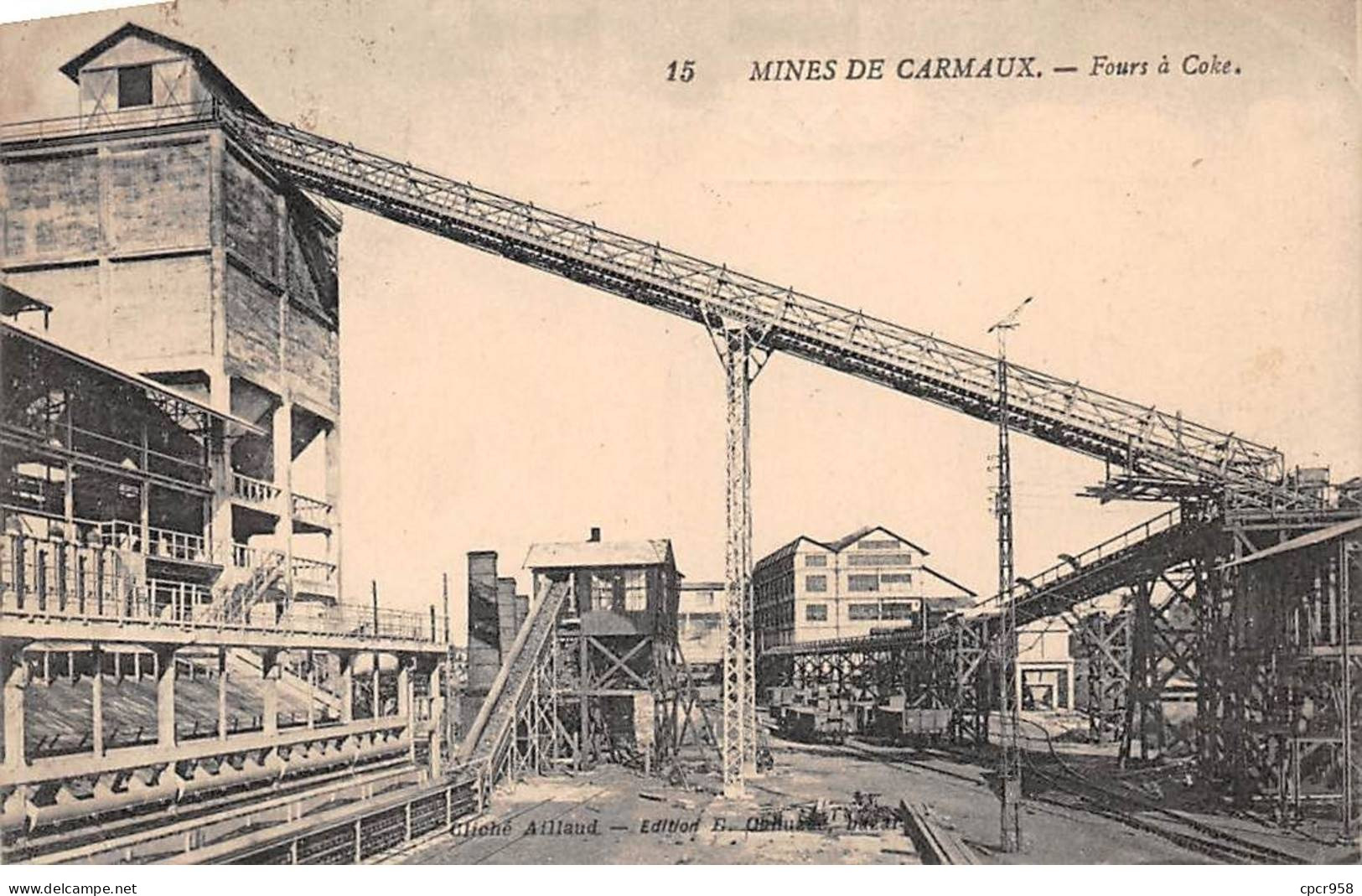 81 - CARMAUX - SAN44150 - Les Mines - Fours à Coke - Carmaux