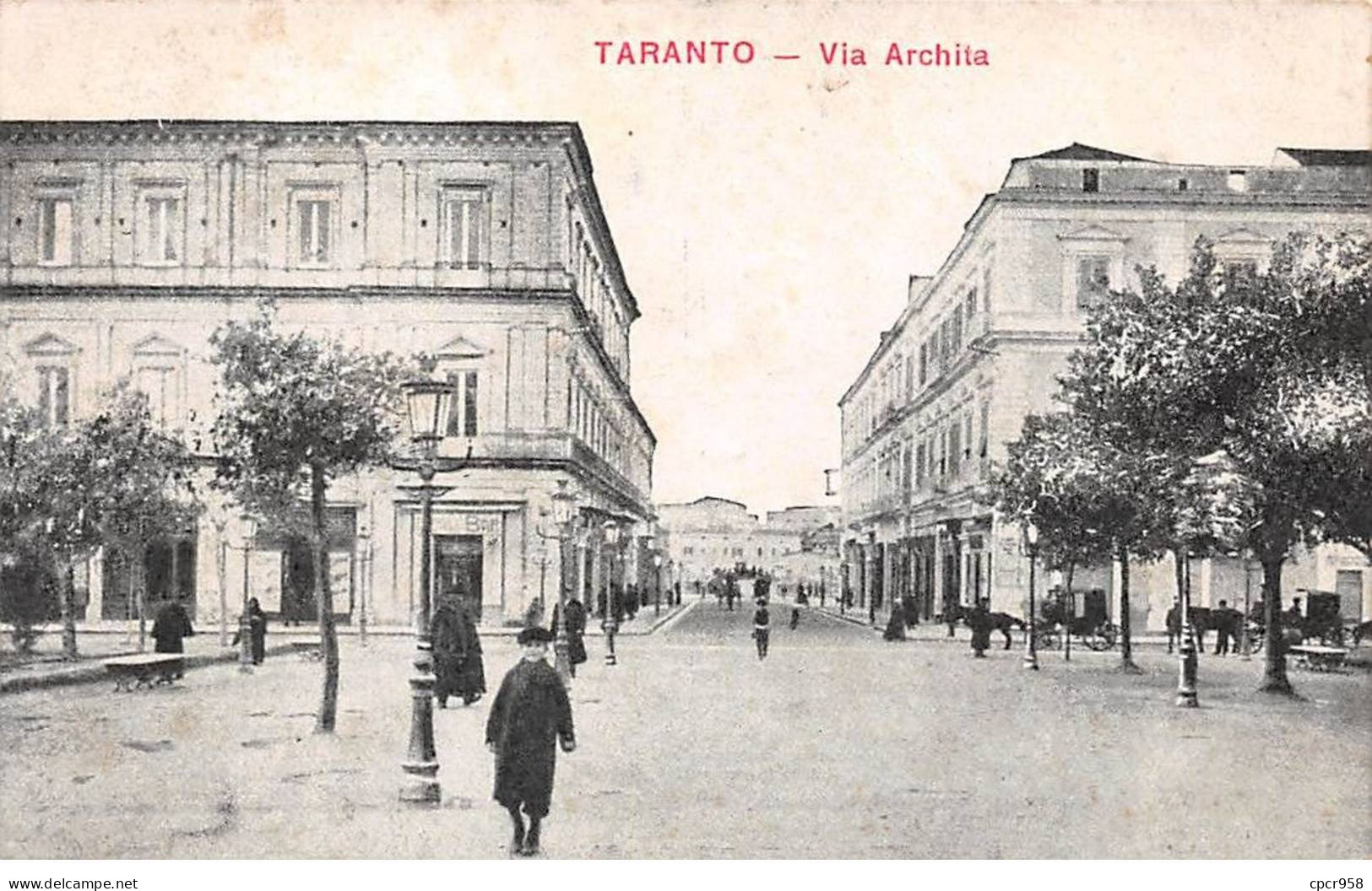 ITALIE - TARANTO - SAN39617 - Via Archita - Taranto