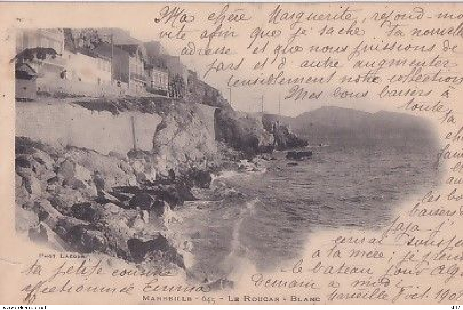 MARSEILLE         LE ROUCAS BLANC   PRECURSEUR - Südbezirke, Mazargues, Bonneveine, Pointe Rouge, Calanque-Felsen