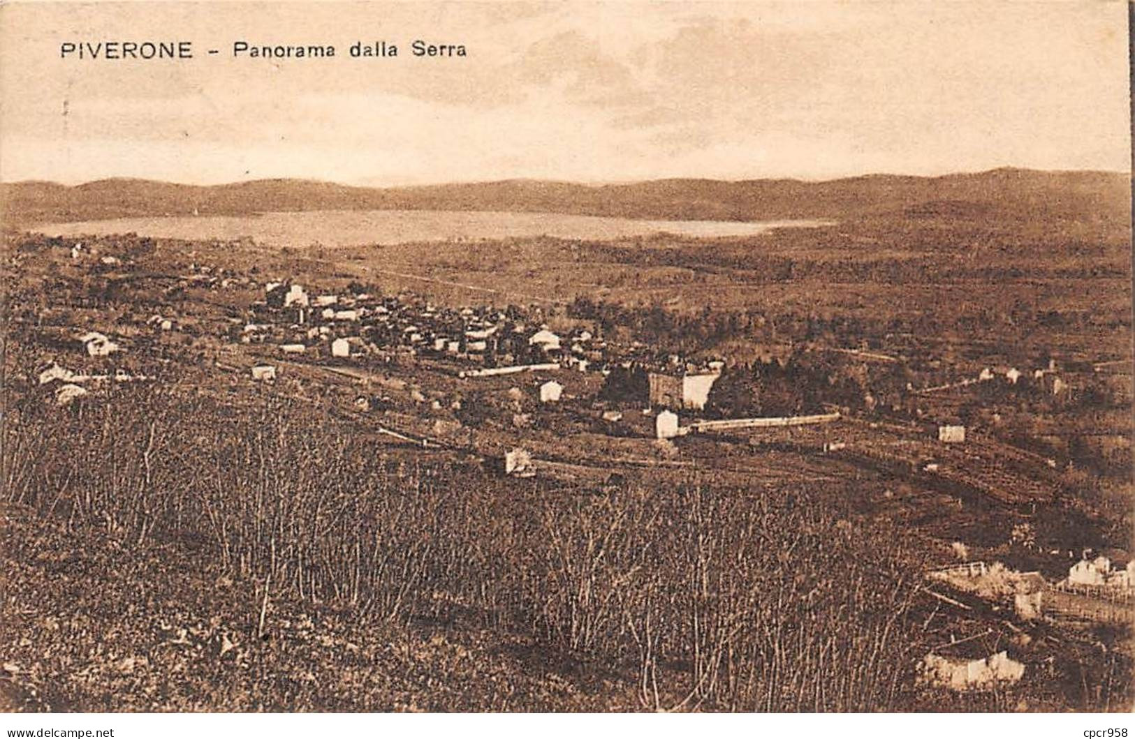 ITALIE - PIVERONE - SAN39608 - Panorama Dala Serra - Mehransichten, Panoramakarten