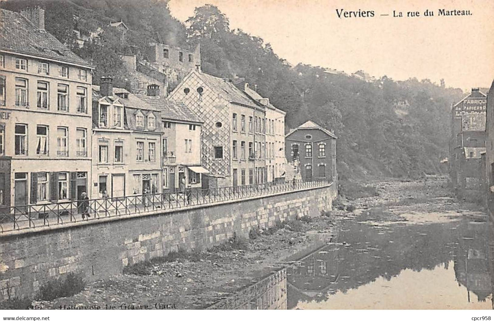 BELGIQUE - VERVIERS - SAN39244 - La Rue Du Marteau - Verviers