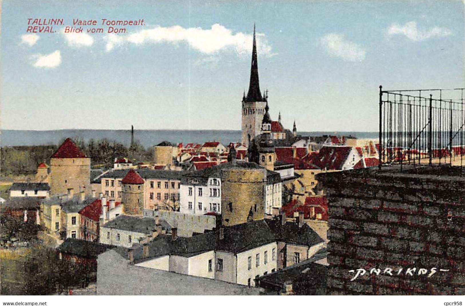 ESTONIE - TALLINN - SAN39269 - Vaade Toompealt - Estonie