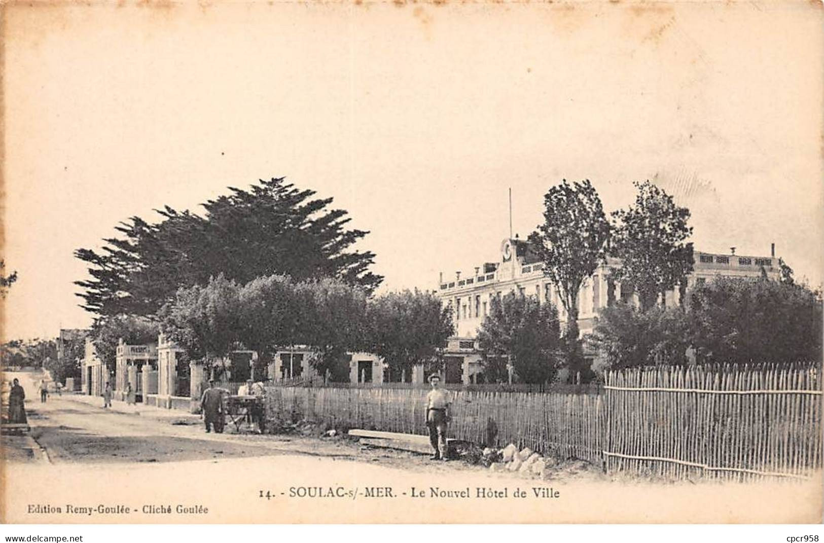 33.AM19338.Soulac S/mer.N°14.Le Nouvel Hôtel De Ville - Soulac-sur-Mer