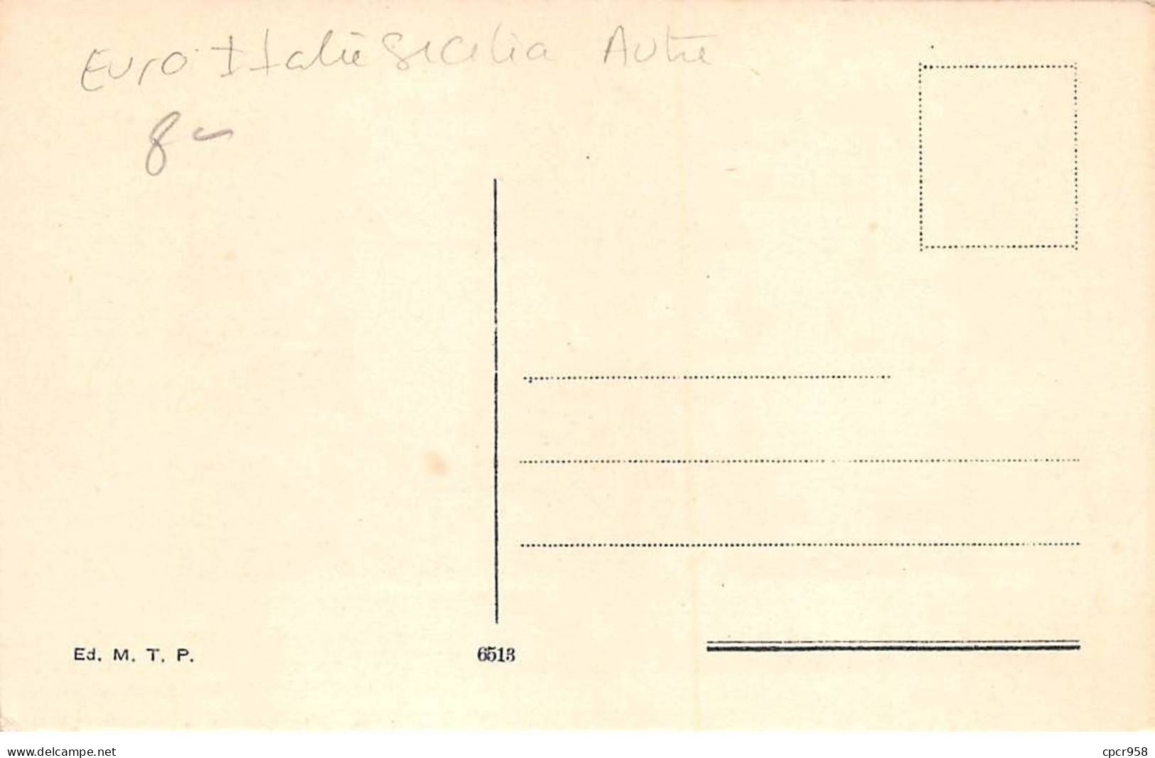 ITALIE - PALERMO - SAN39214 - Palazzo Reale - Andere & Zonder Classificatie