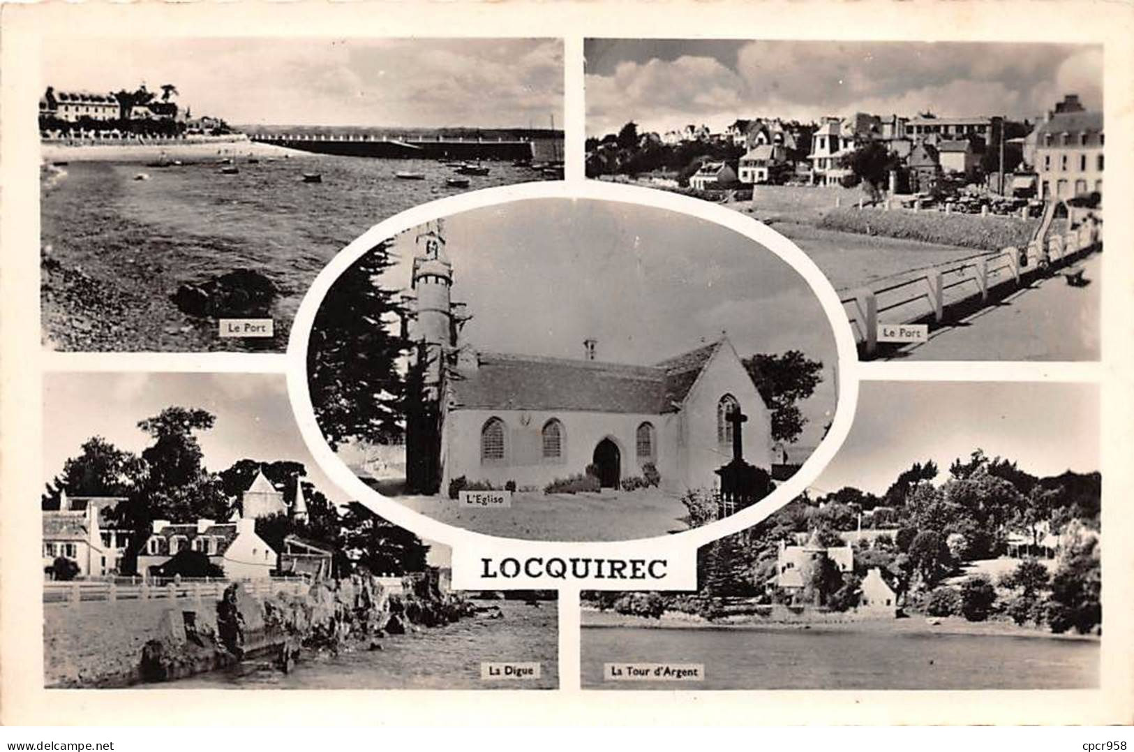 29 - LOCQUIREC - SAN58395 - Vue D'ensemble - CPSM 14x9 Cm - Locquirec