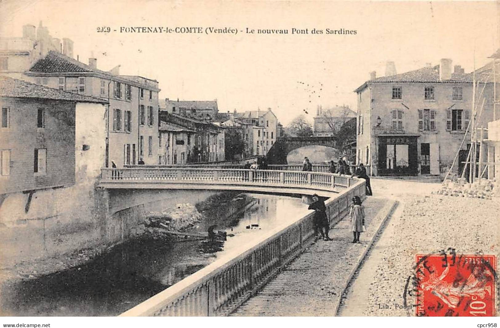 85 - FONTENAY LE COMTE - SAN58578 - Le Nouveau Pont Des Sardines - Fontenay Le Comte