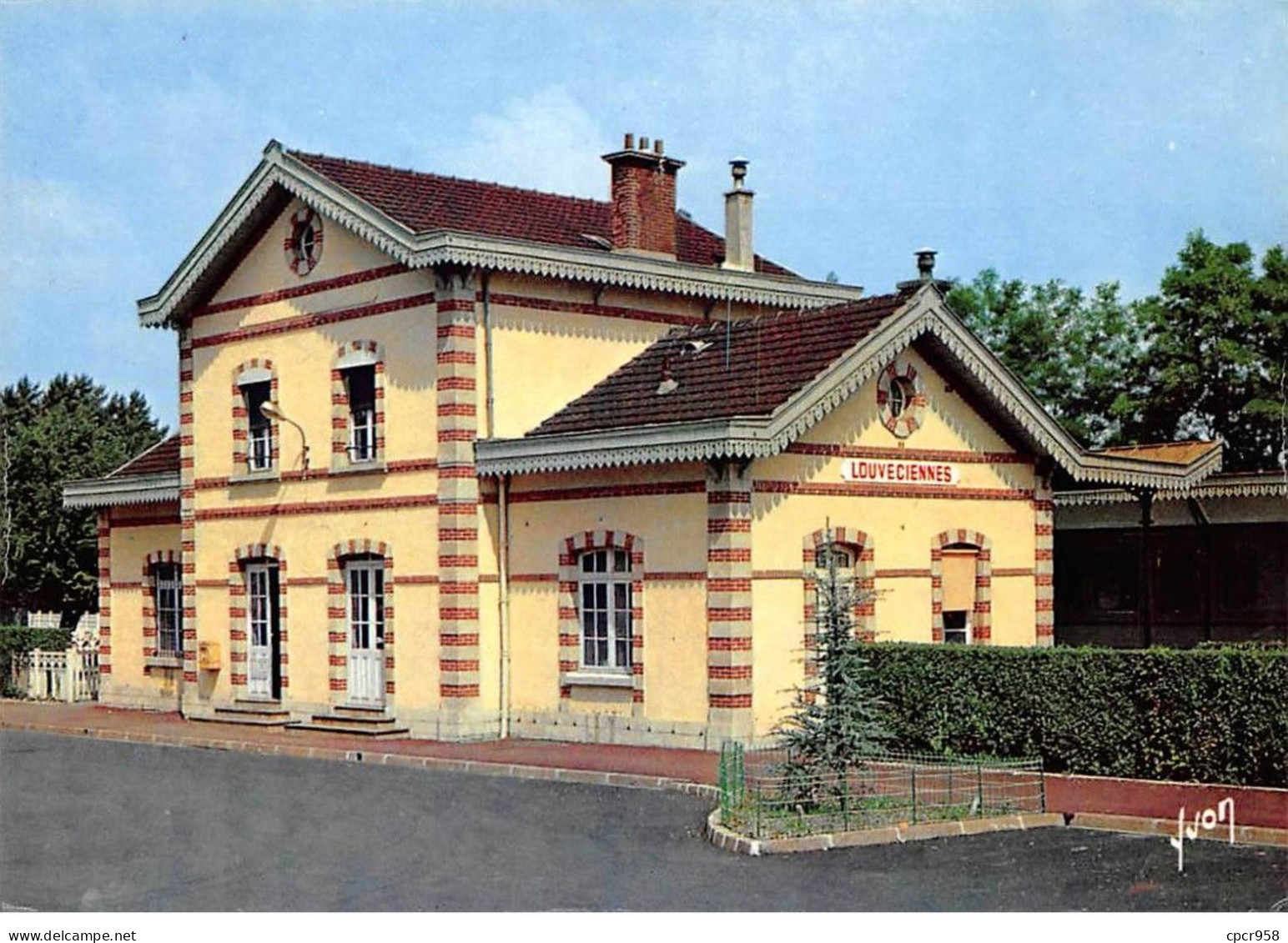 78 - LOUVECIENNES - SAN58726 - La Gare - CPSM 15x10 Cm - Louveciennes