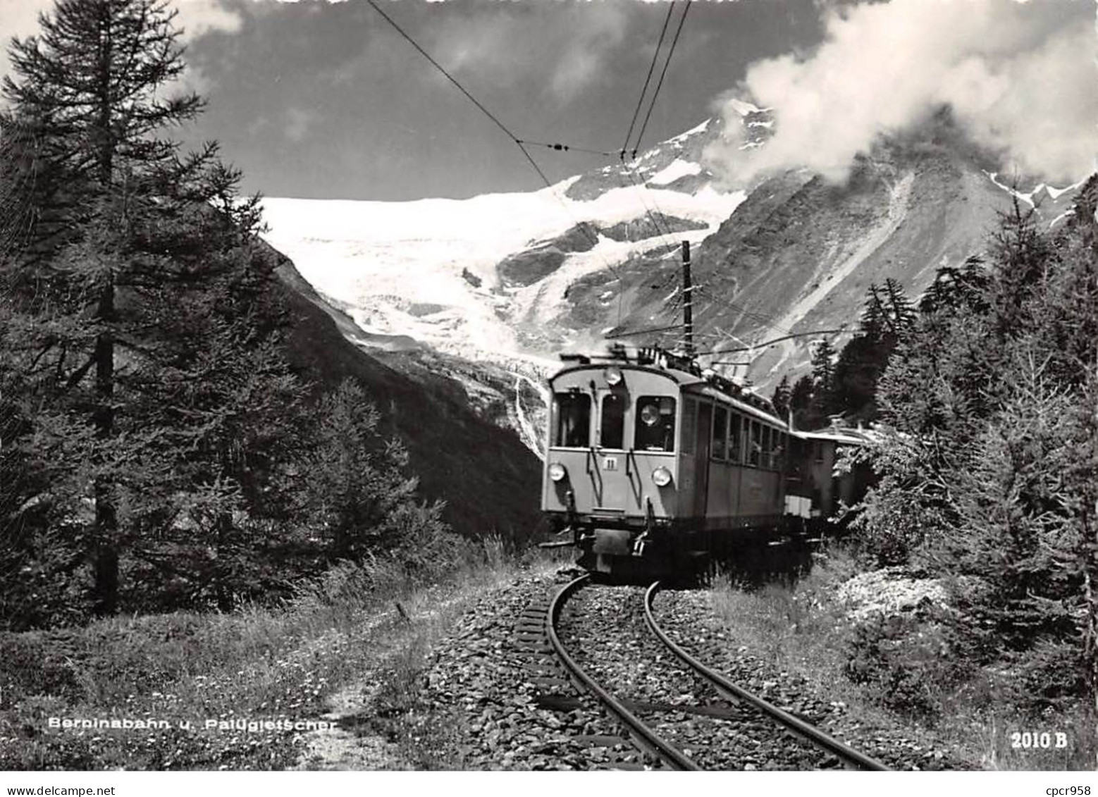 SUISSE - SAN58817 - Berninabahn U Paiugietscher - CPSM 15x10 Cm - Autres & Non Classés