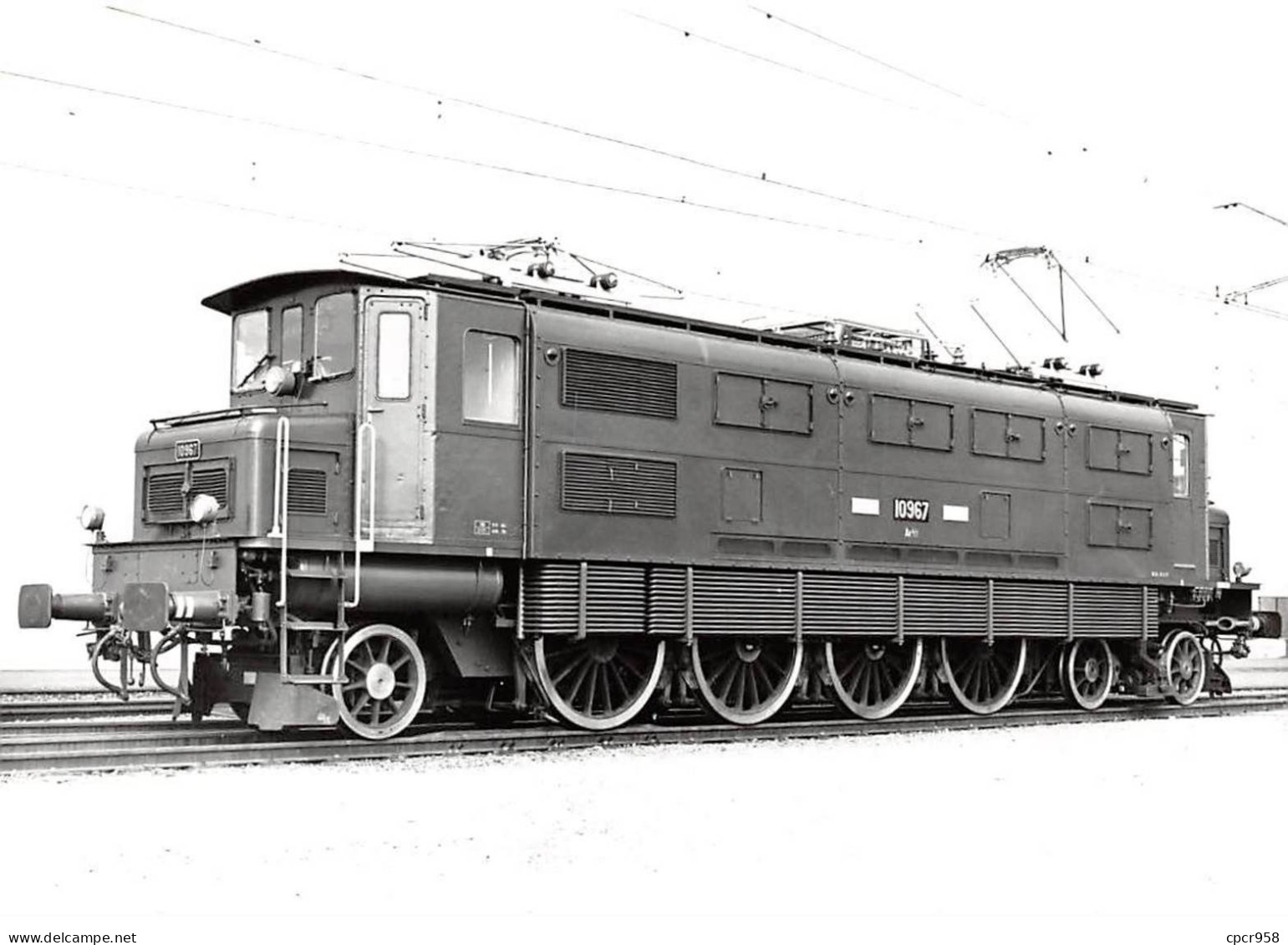 SUISSE - SAN58857 - Train à Localiser - SBB CFF - AE 4/7 10901 11027 - 1927-1934 - CPSM 15x10 Cm - Autres & Non Classés