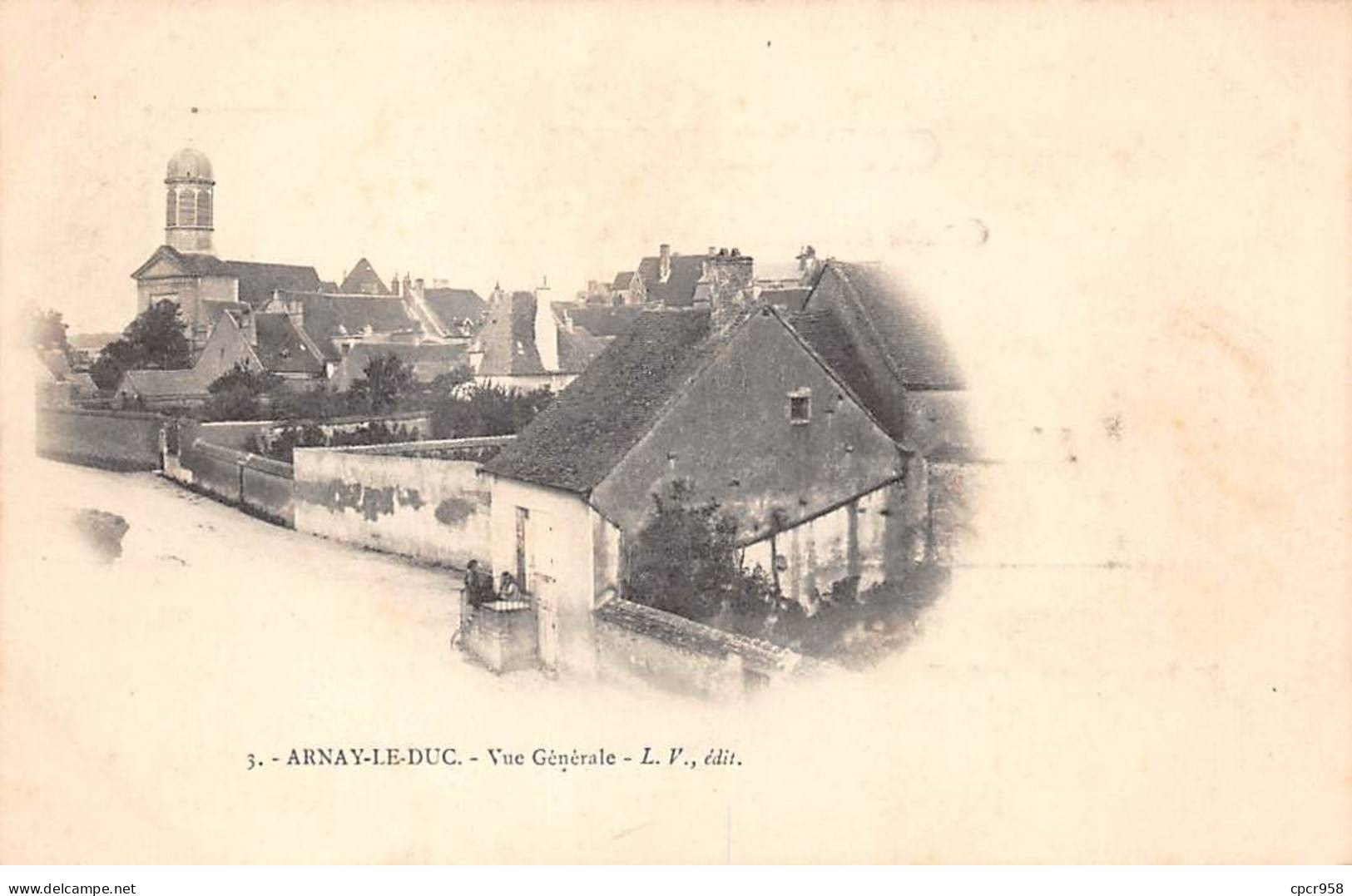 21 - ARNAY LE DUC - SAN39823 - Vue Générale - Arnay Le Duc