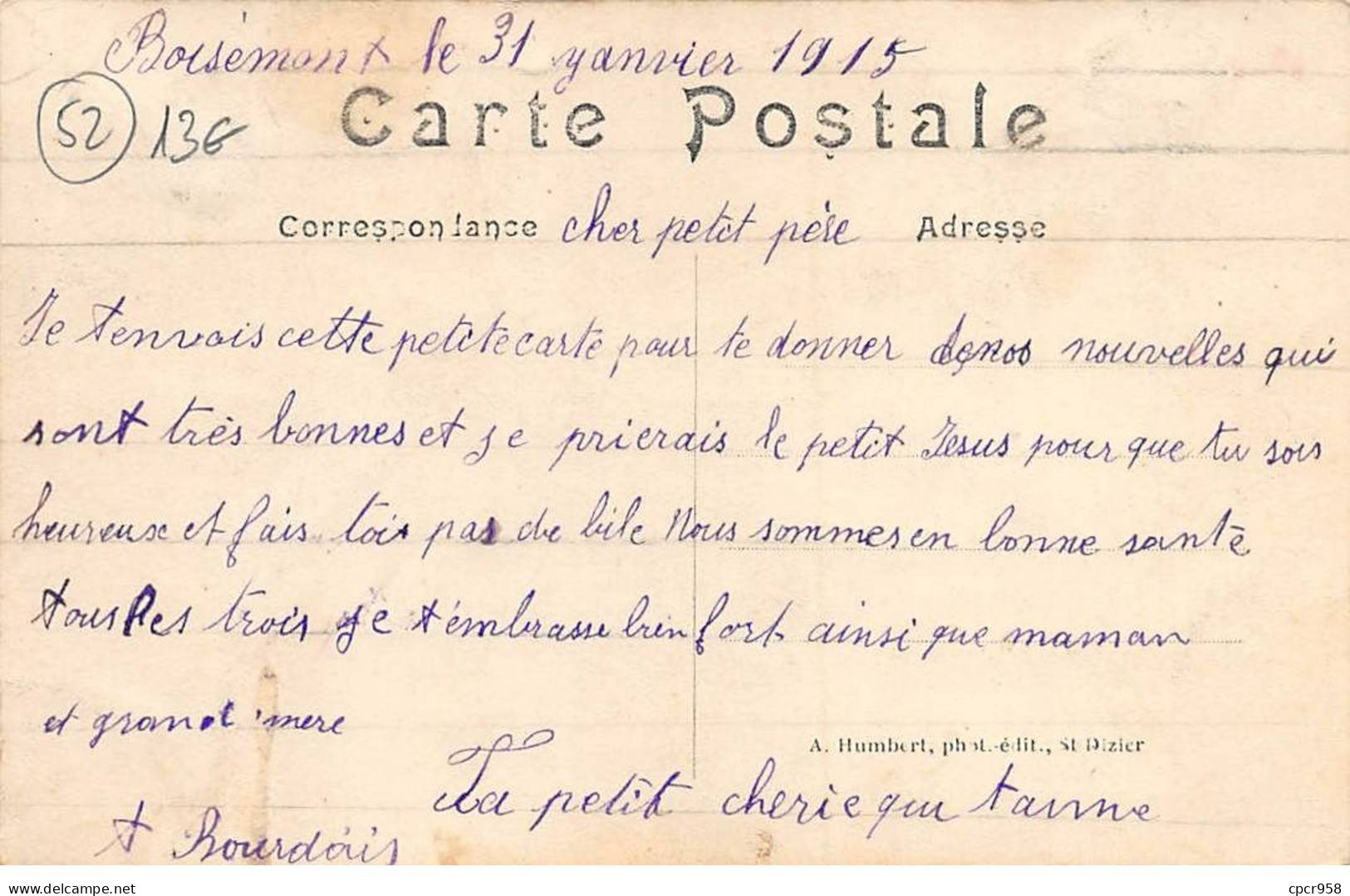 52 - SAINT DIZIER - SAN40022 - Une Salle De Blessés - Bataille De La Marne - 6 Au 12 Septembre 1914 - Saint Dizier