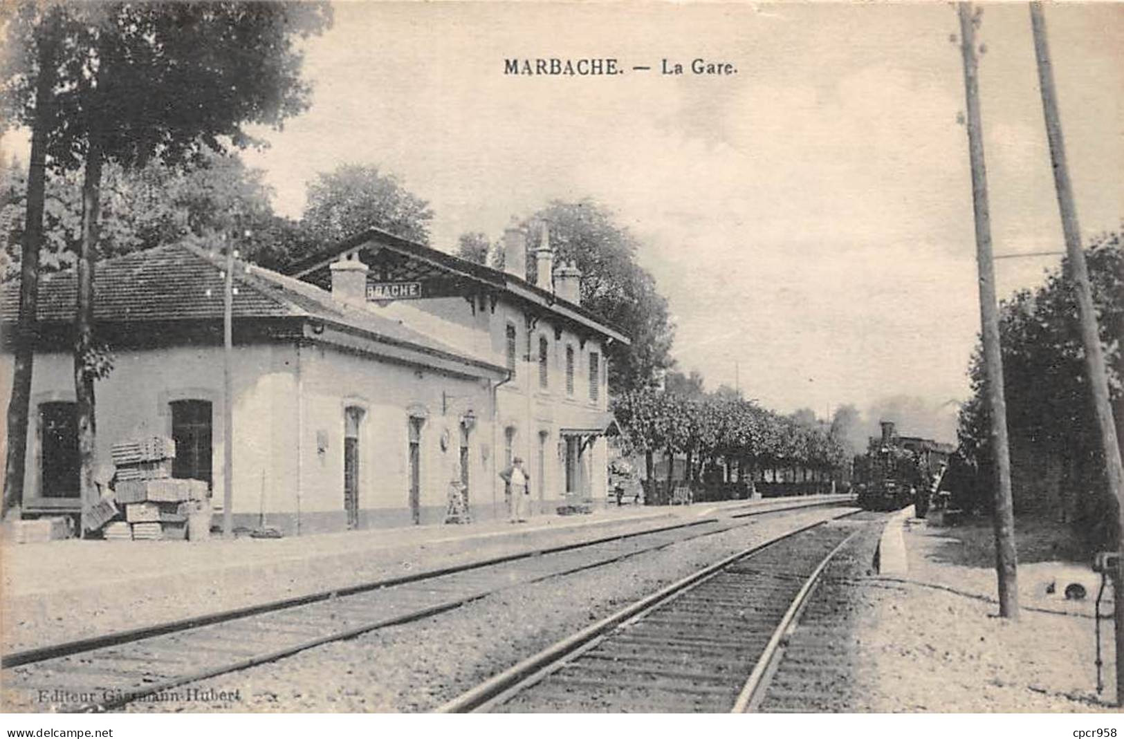 54 - MARBACHE - SAN40037 - La Gare - Other & Unclassified