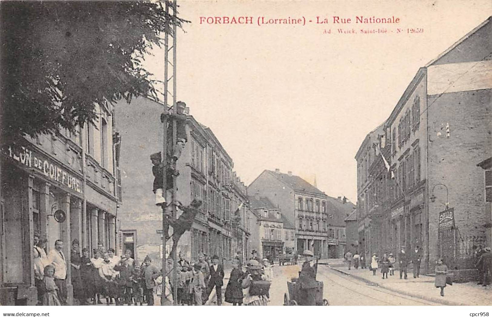 57 - FORBACH - SAN40082 - La Rue Nationale - Forbach
