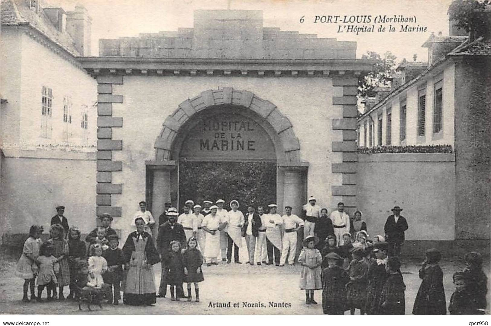 56 - PORT LOUIS - SAN40072 - L'Hôpital De La Marine - Port Louis