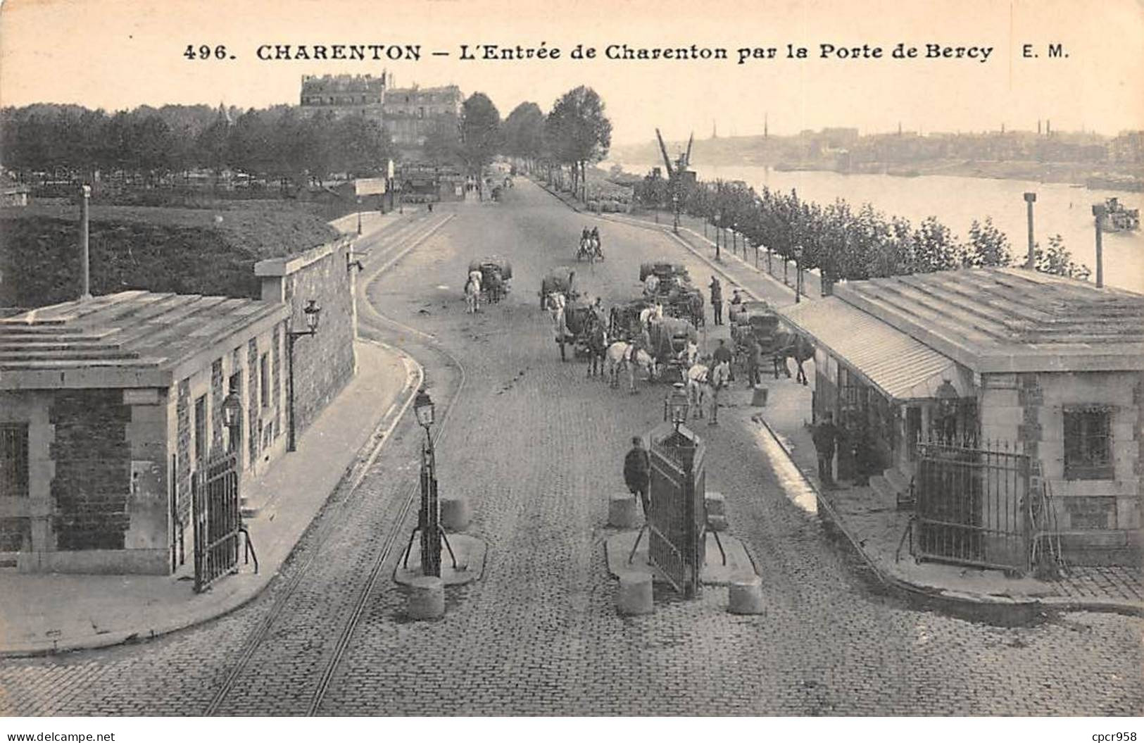 94 - CHARENTON - SAN56149 - L'Entrée De Charenton Par La Porte De Bercy - Charenton Le Pont