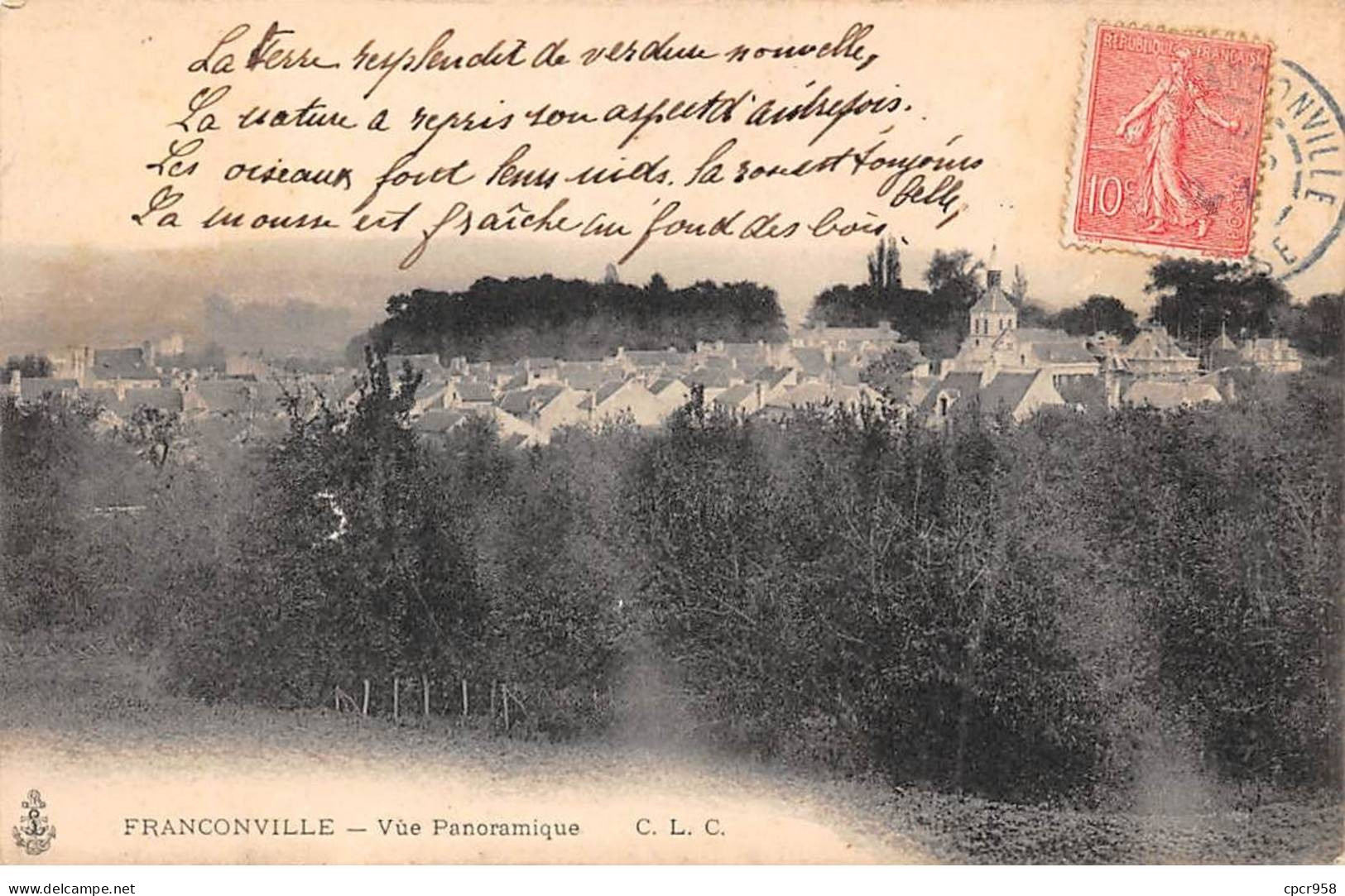 95 - FRANCONVILLE - SAN56169 - Vue Panoramique - Franconville