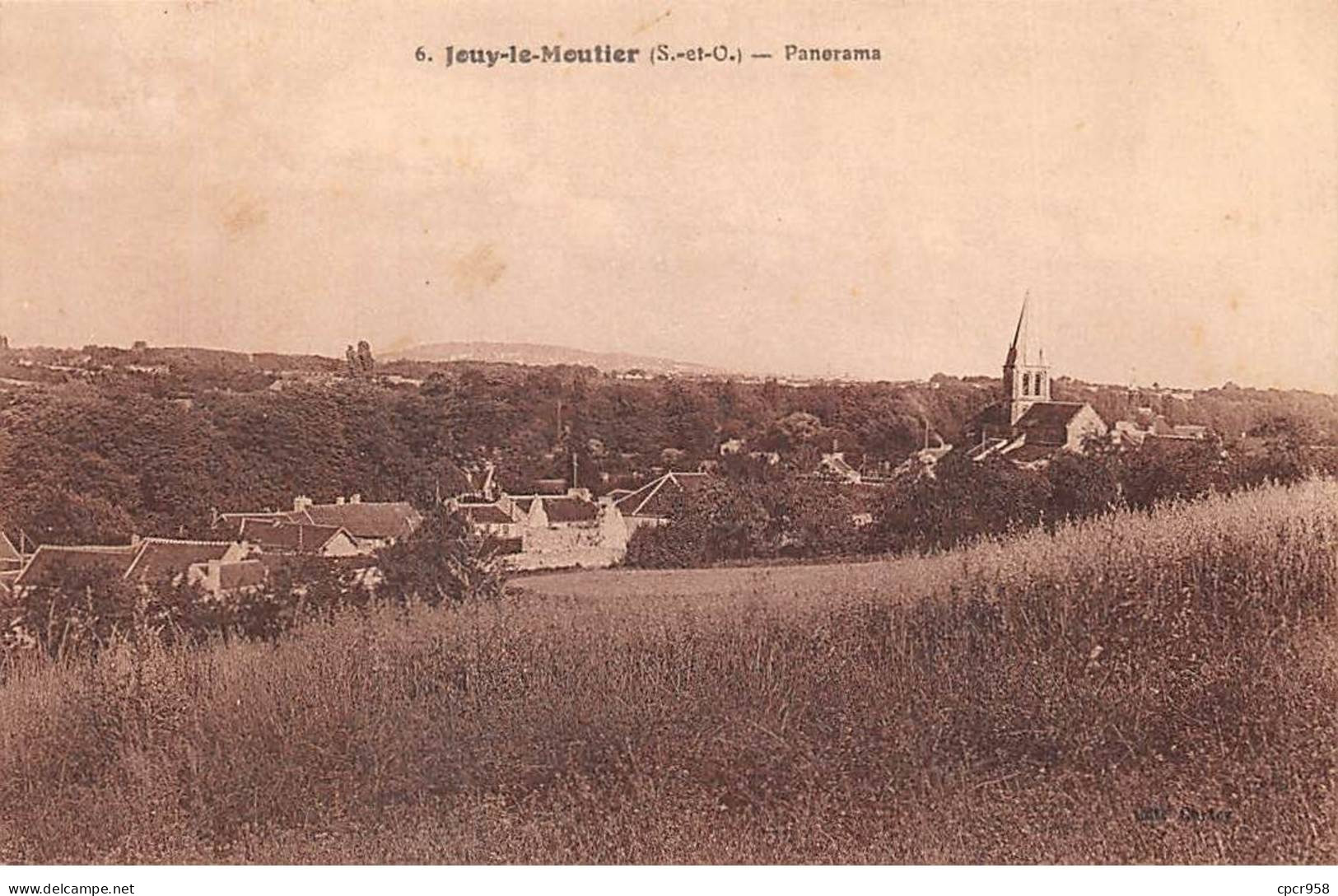 95 - JOUY LE MOUTIER - SAN56177 - Panorama - Jouy Le Moutier