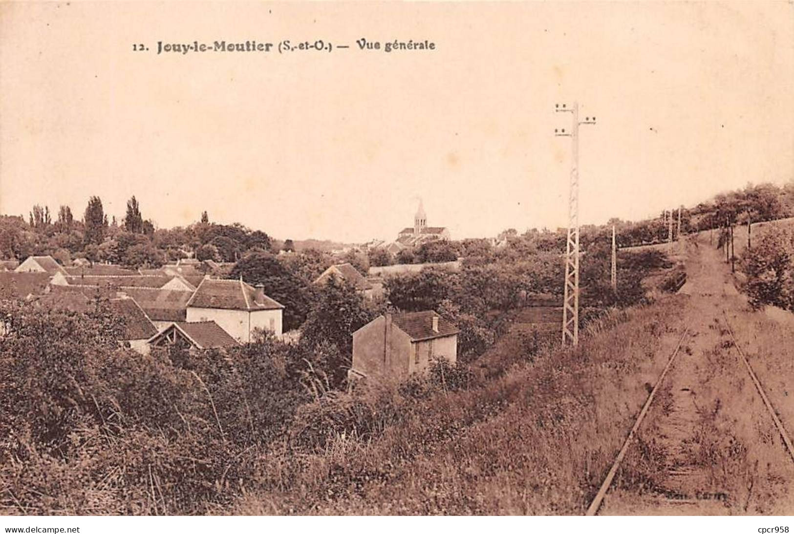 95 - JOUY LE MOUTIER - SAN56176 - Vue Générale - Jouy Le Moutier