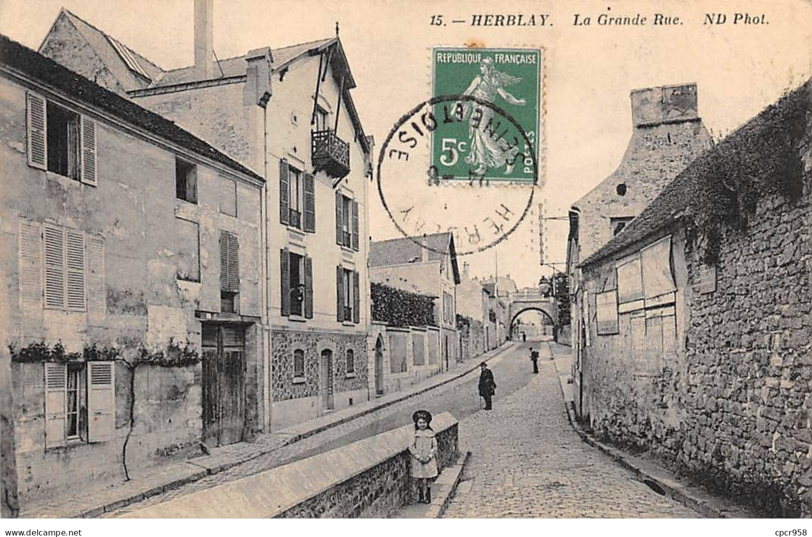 95 - HERBLAY - SAN56186 - La Grande Rue - Herblay