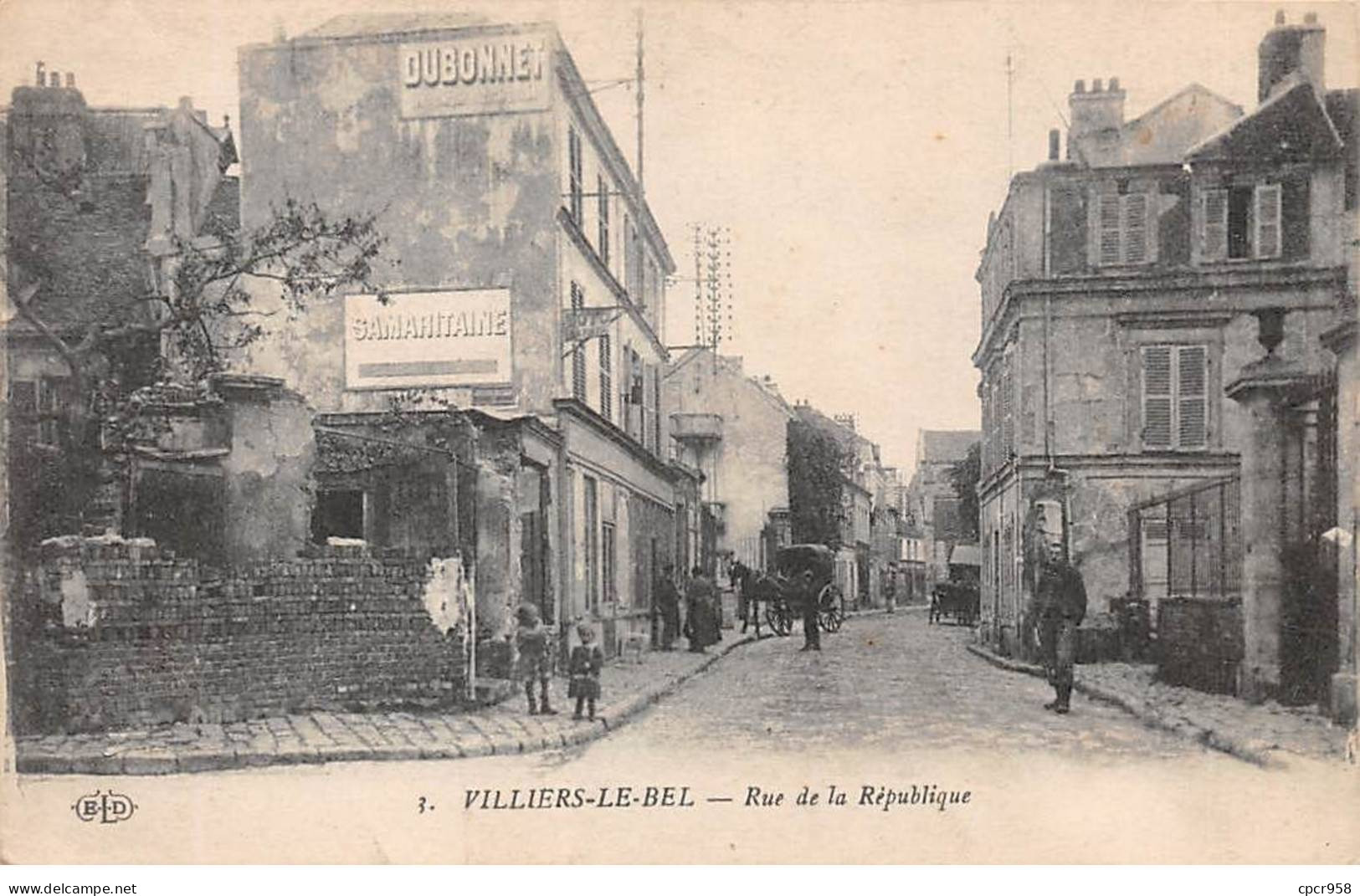 95 - VILLIERS LE BEL - SAN56206 - Rue De La République - Villiers Le Bel