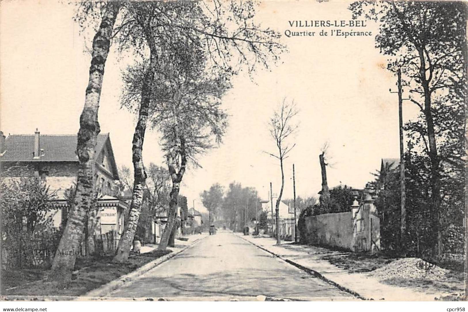 95 - VILLIERS LE BEL - SAN56208 - Quartier De L'Espérance - Villiers Le Bel