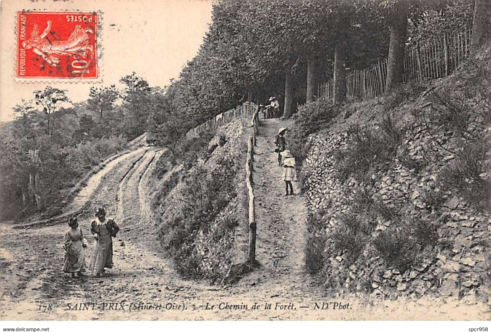 95 - SAINT PRIX - SAN56215 - Le Chemin De La Forêt - Saint-Prix