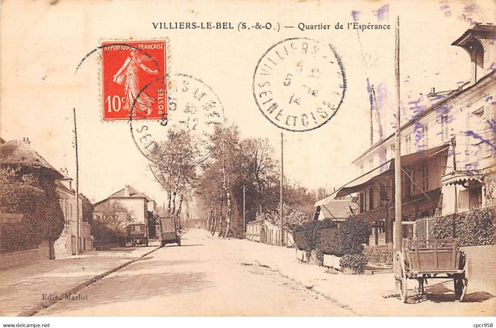 95 - VILLIERS LE BEL - SAN56213 - Quartier De L'Espérance - Villiers Le Bel