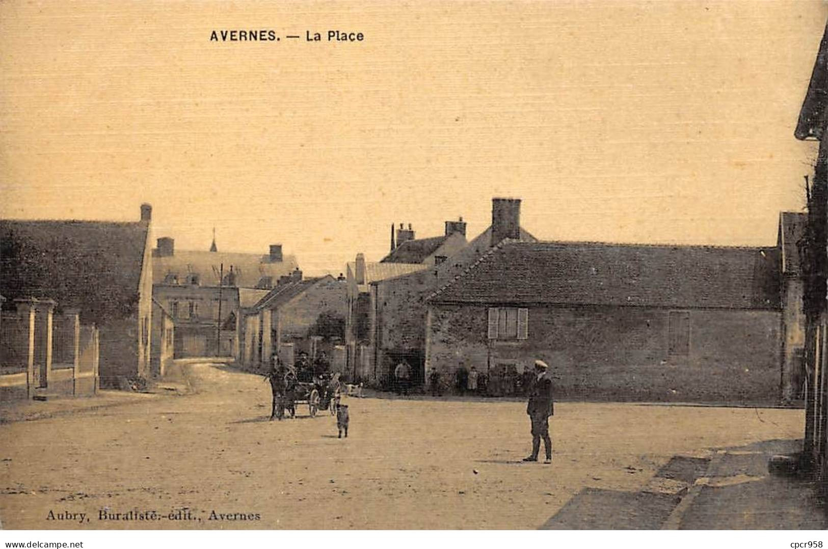 95 - AVERNES - SAN56235 - La Place - Avernes