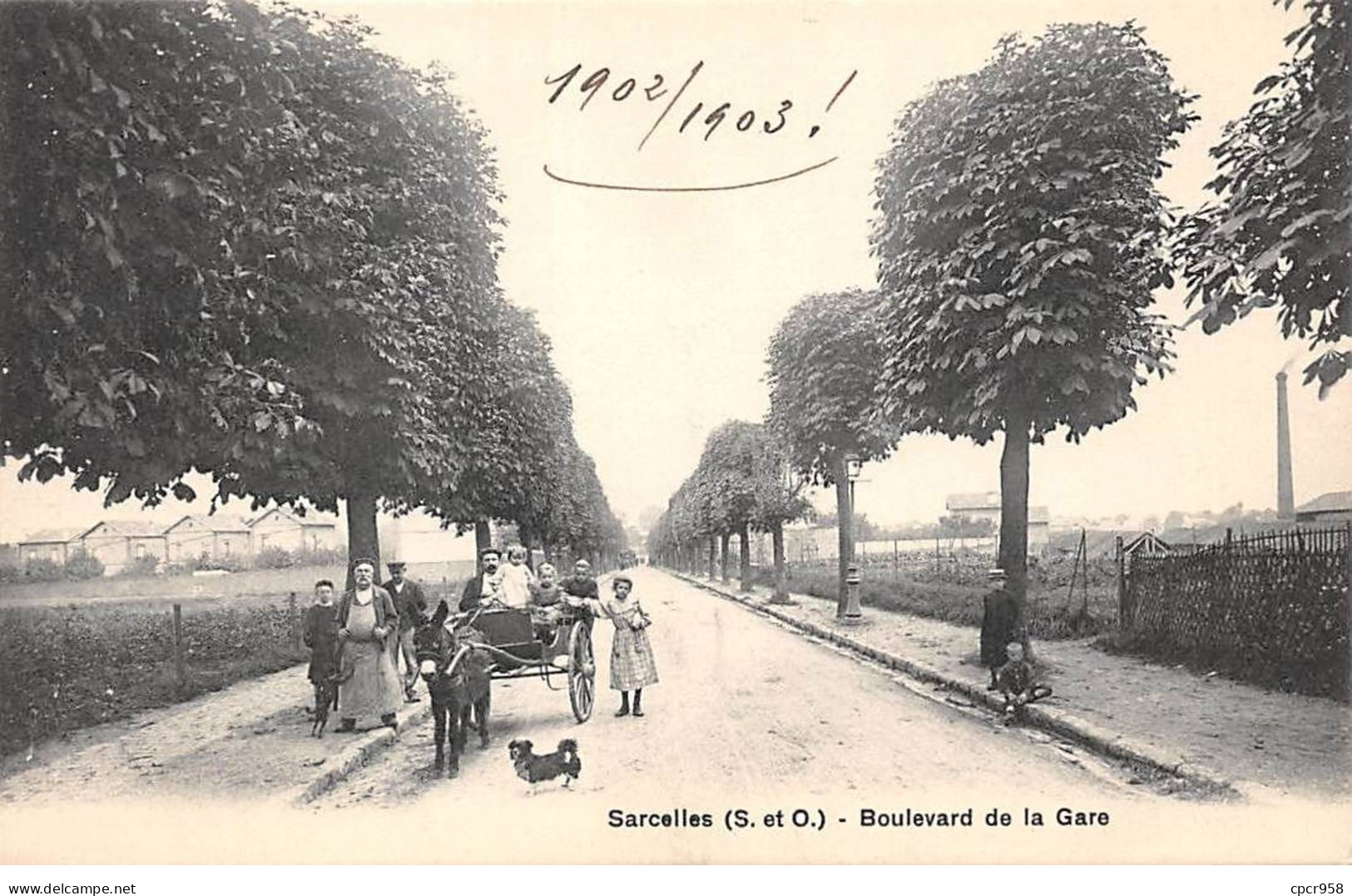 95 - SARCELLES - SAN56216 - Boulevard De La Gare - Sarcelles