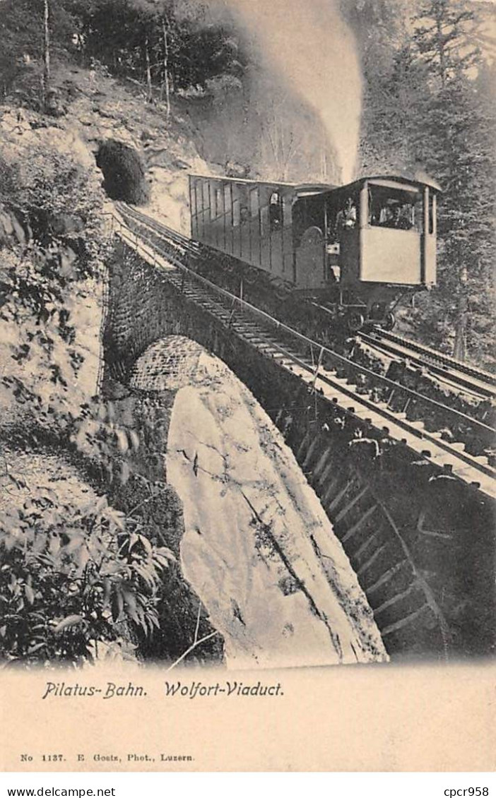 SUISSE - SAN57710 - Pilatus Bahn - Wolfort Viaduct - Autres & Non Classés