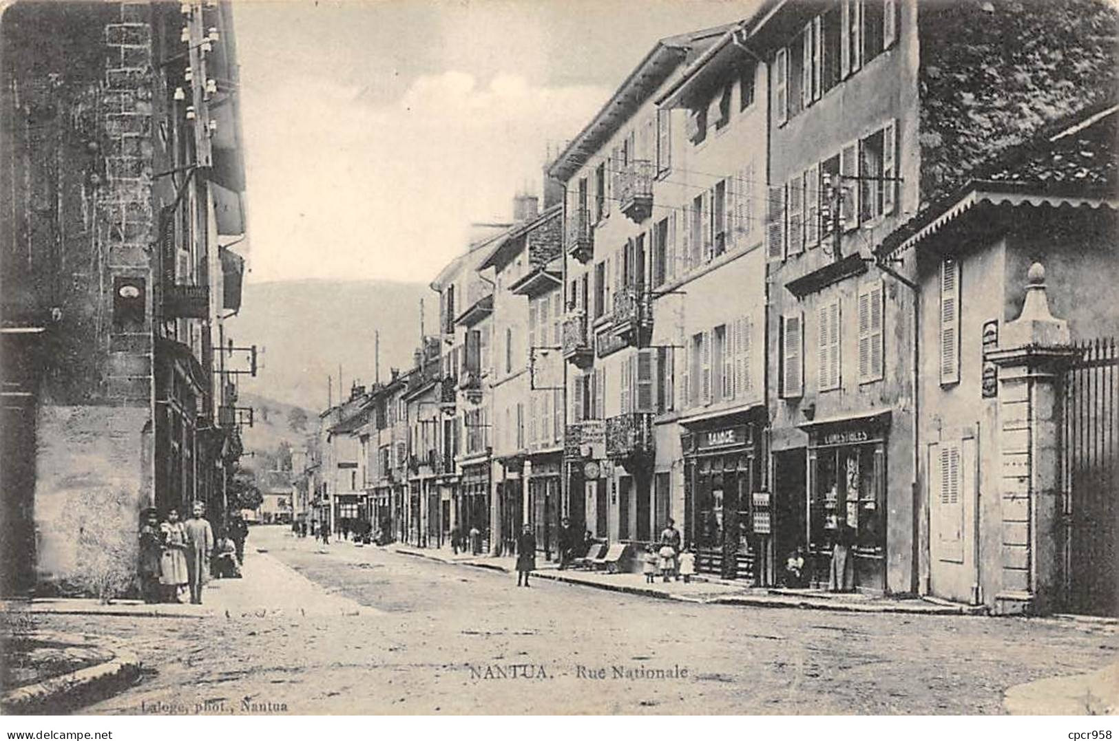 01 - NANTUA - SAN57728 - Rue Nationale - Nantua