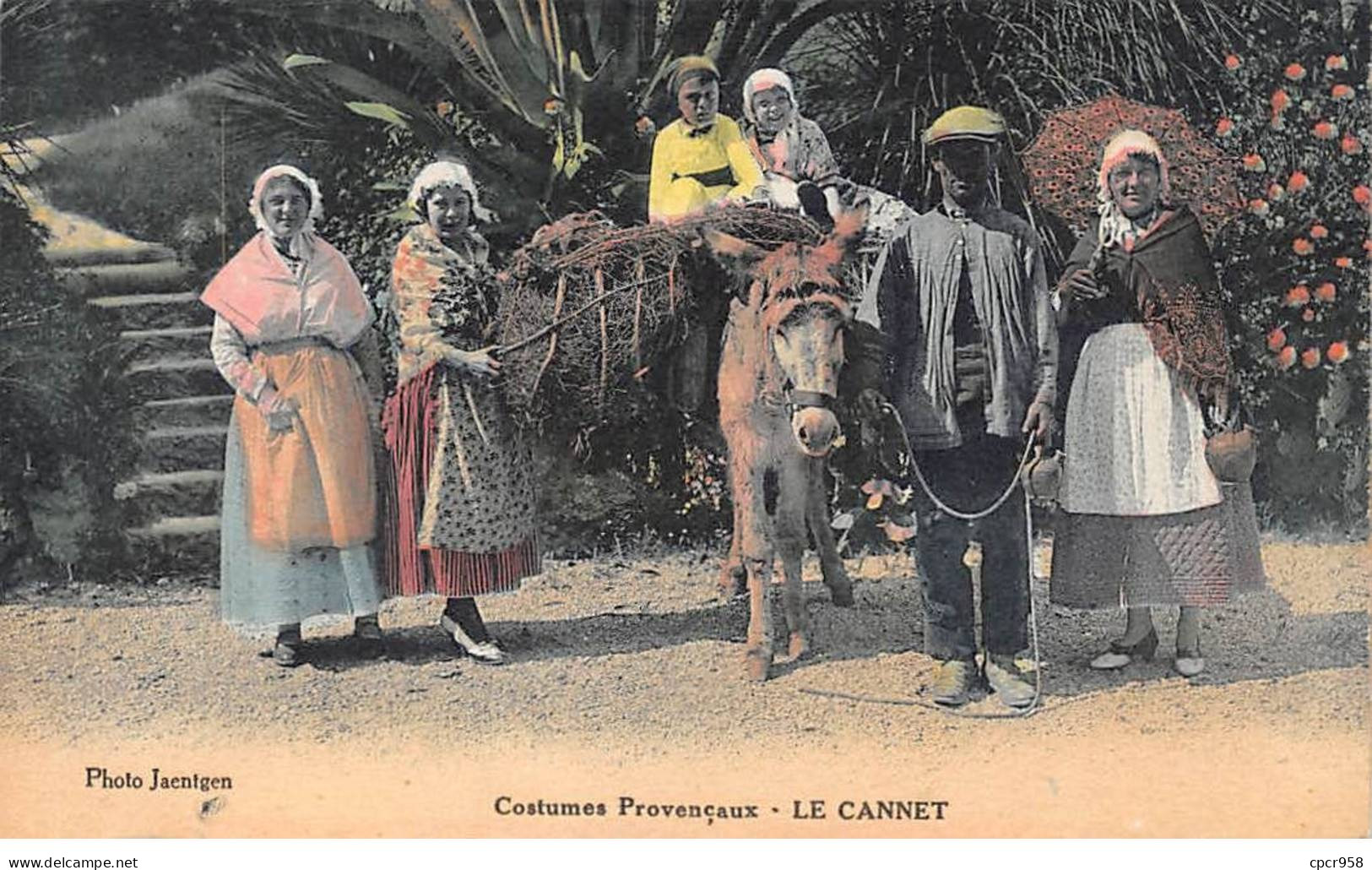 06 - LE CANNET - SAN57990 - Costumes Provençaux - Agriculture - Le Cannet