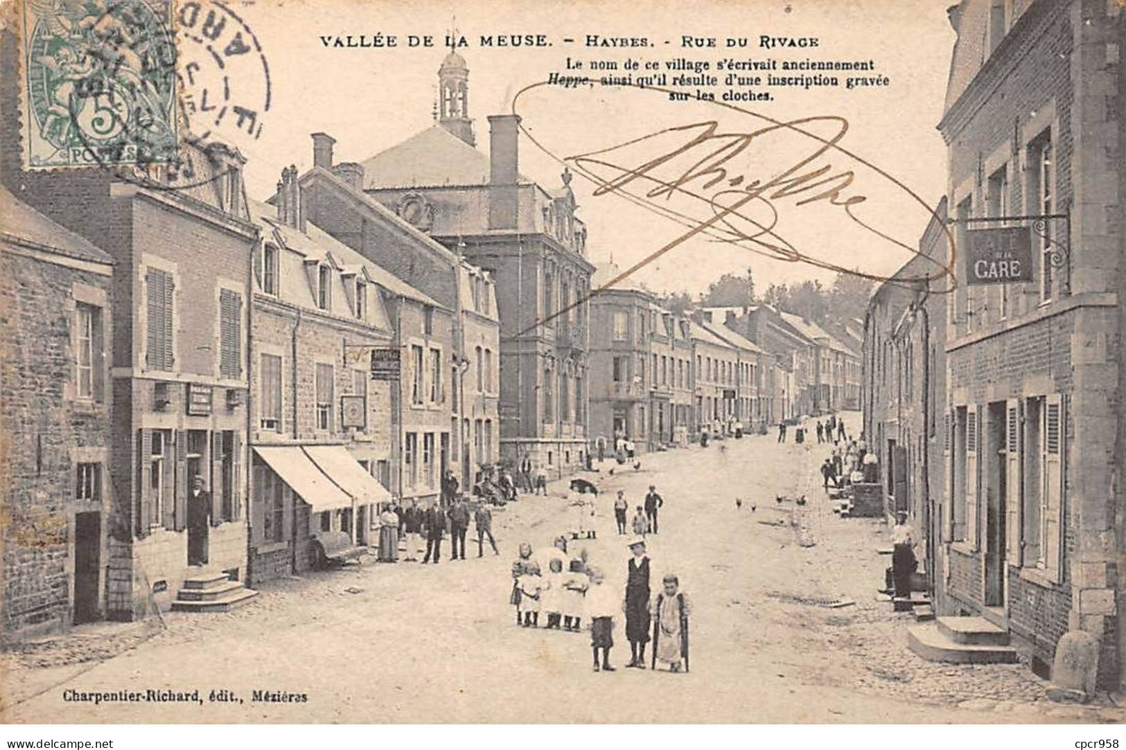 08 - HAYBES - SAN58078 - Vallée De La Meuse - Rue Du Rivage - Autres & Non Classés