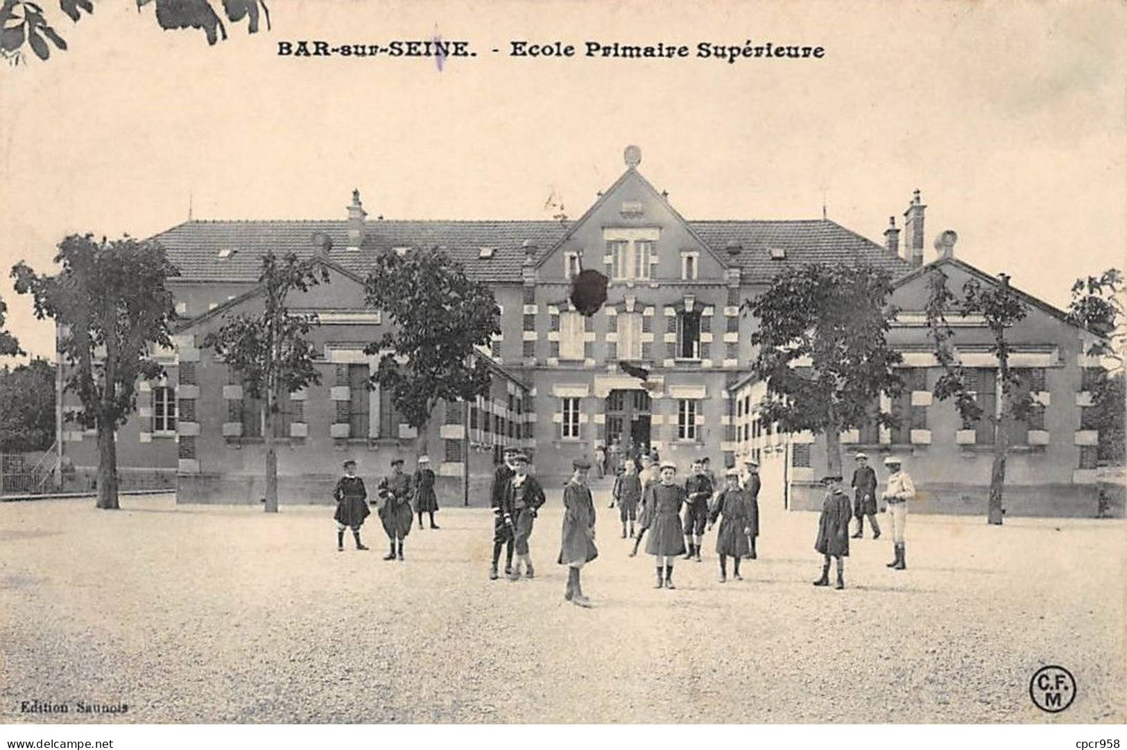 10 - BAR SUR SEINE - SAN58174 - Ecole Primaire Supérieure - Bar-sur-Seine