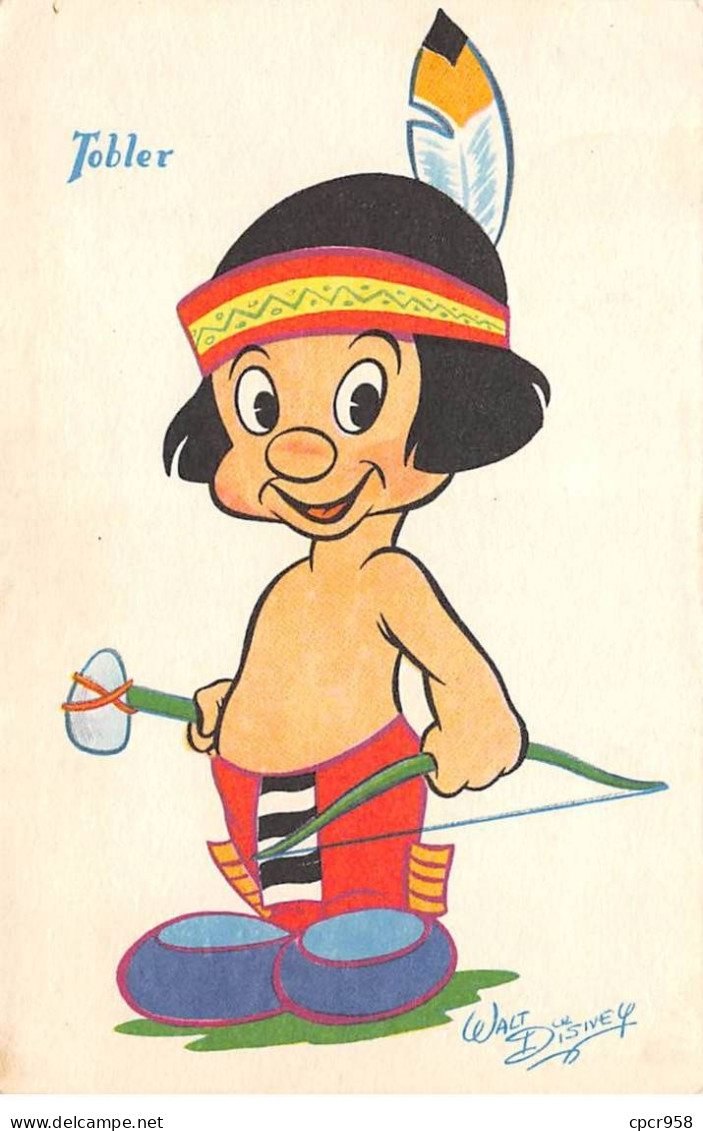 DISNEY - SAN58258 - Carte Pub Tobler - Un Indien - Andere & Zonder Classificatie