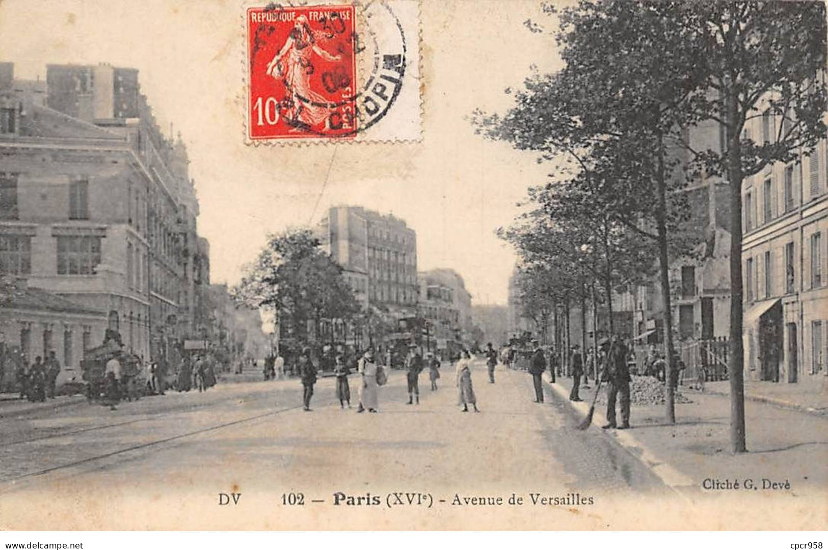 75016 - PARIS - SAN55722 - Avenue De Versailles - Arrondissement: 16