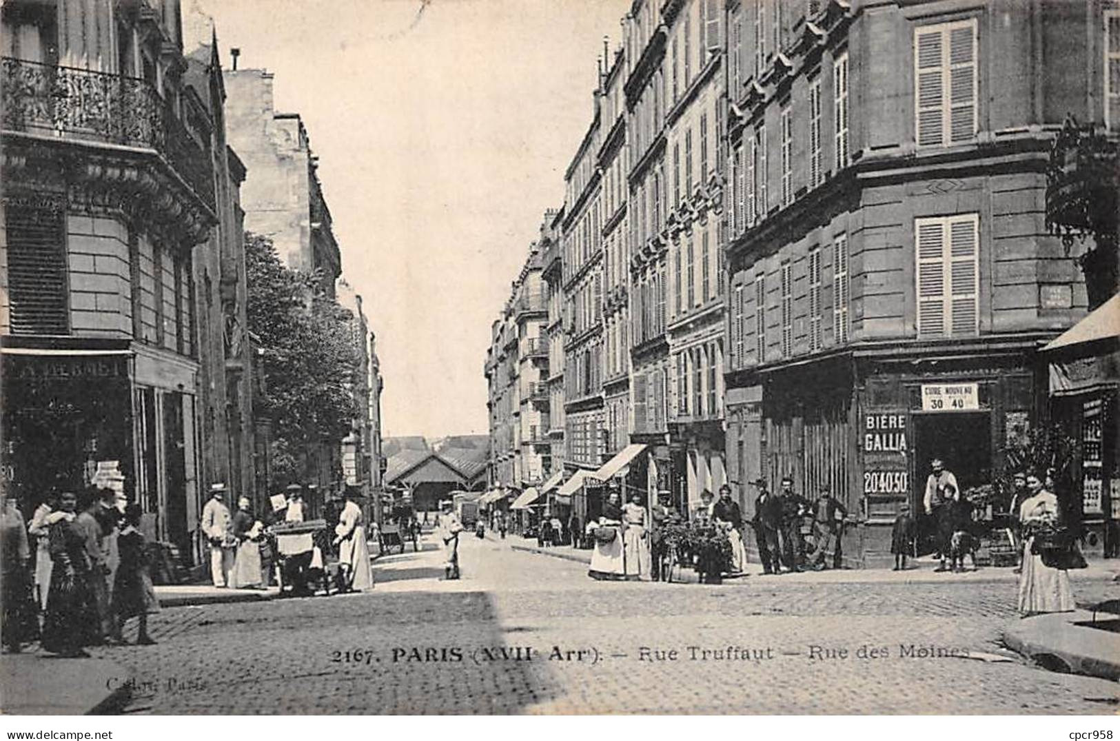 75017 - PARIS - SAN55746 - Rue Truffaut - Rue Des Moines - Paris (17)