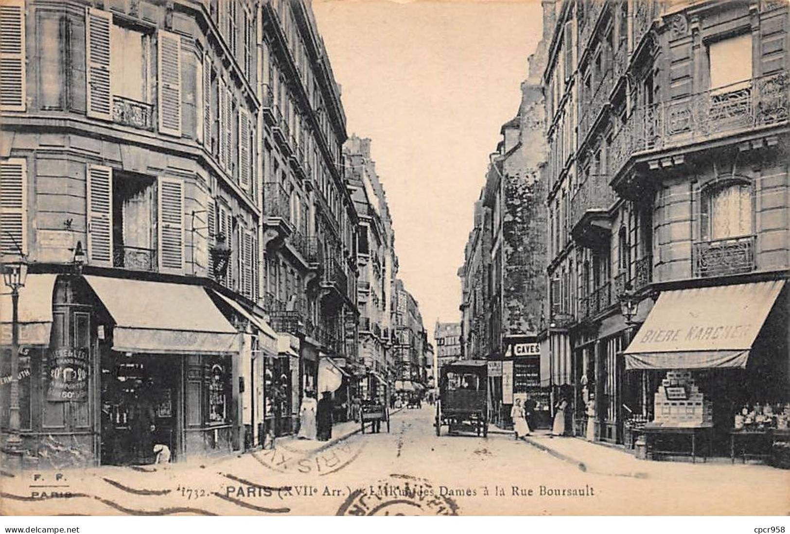 75017 - PARIS - SAN55750 - La Rue Des Dames à La Rue Boursault - Paris (17)