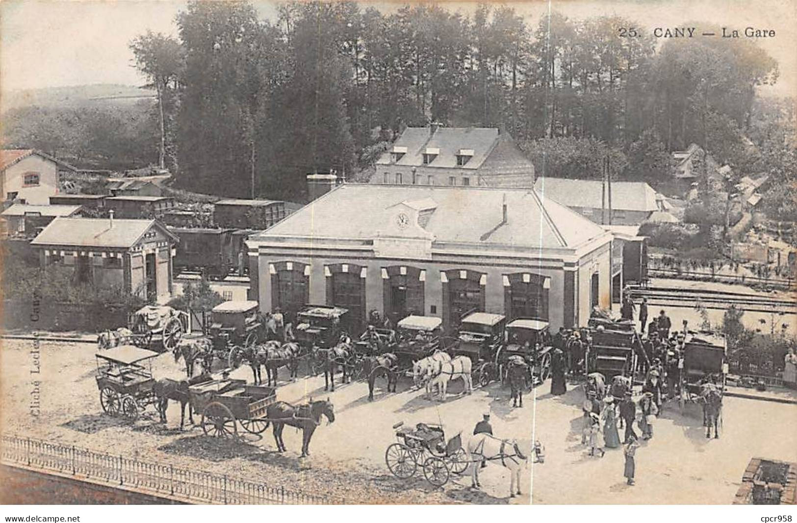 76 - CANY - SAN55775 - La Gare - Cany Barville